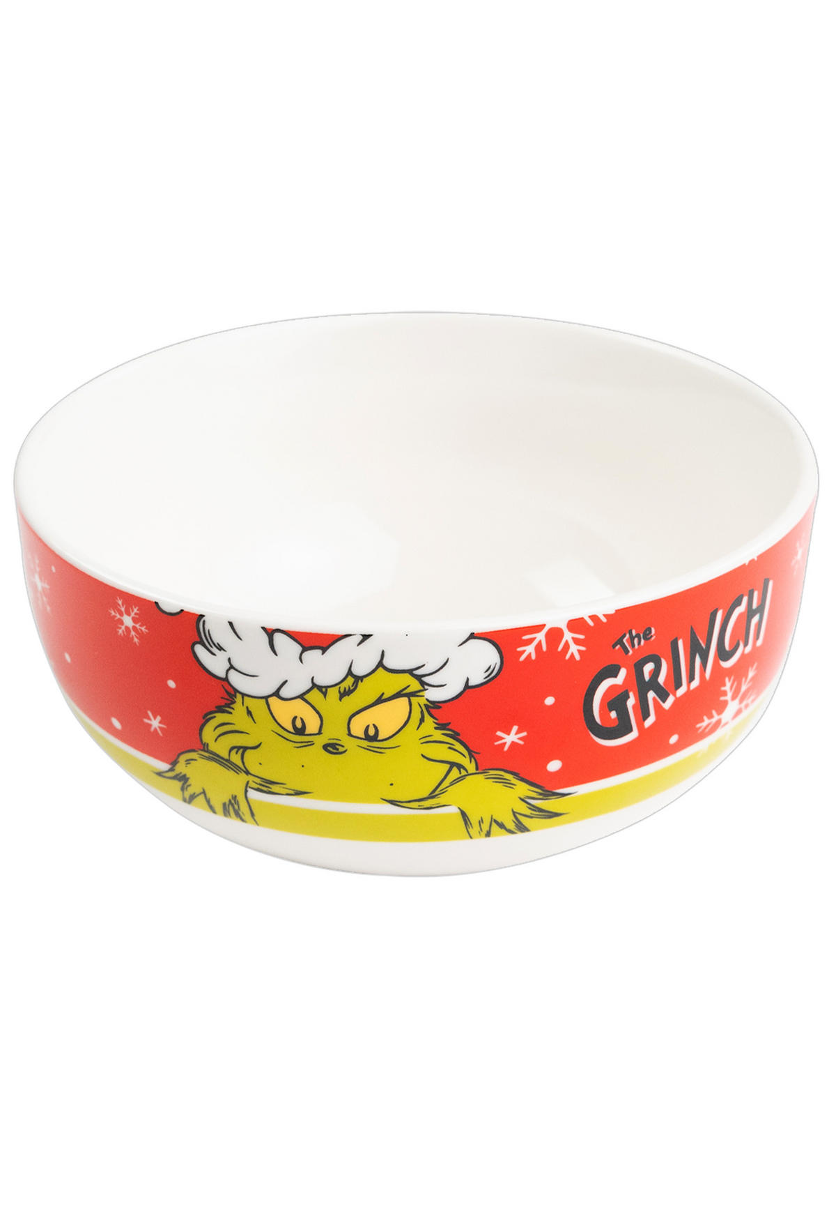 FRÜHSTÜCKSSET The Grinch Merry Grinchmas Rot 3-teilig - Rot, Keramik (23.8/11.2/23.3cm) - United Labels