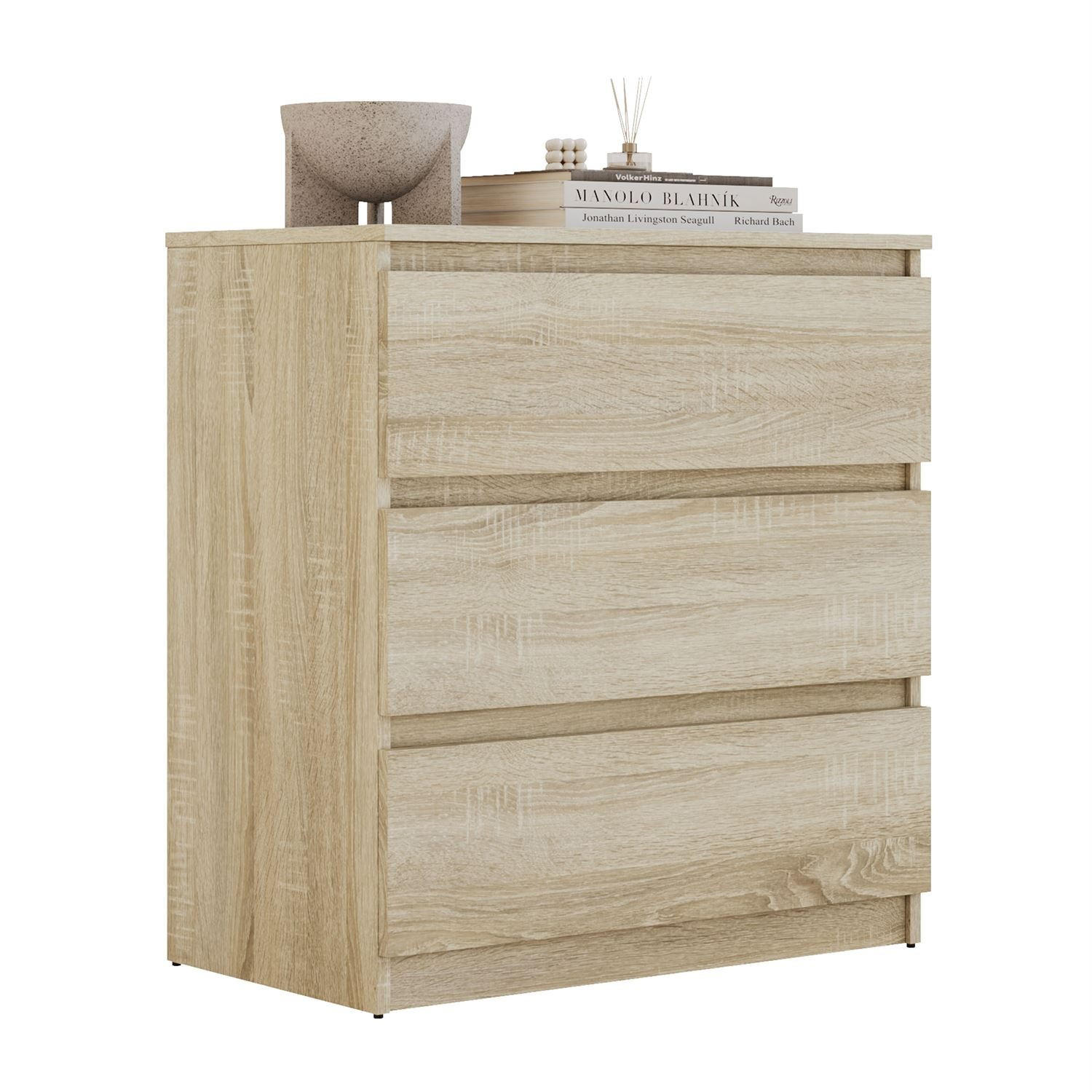 Lookway Highboard Eiche 70x75x40 cm