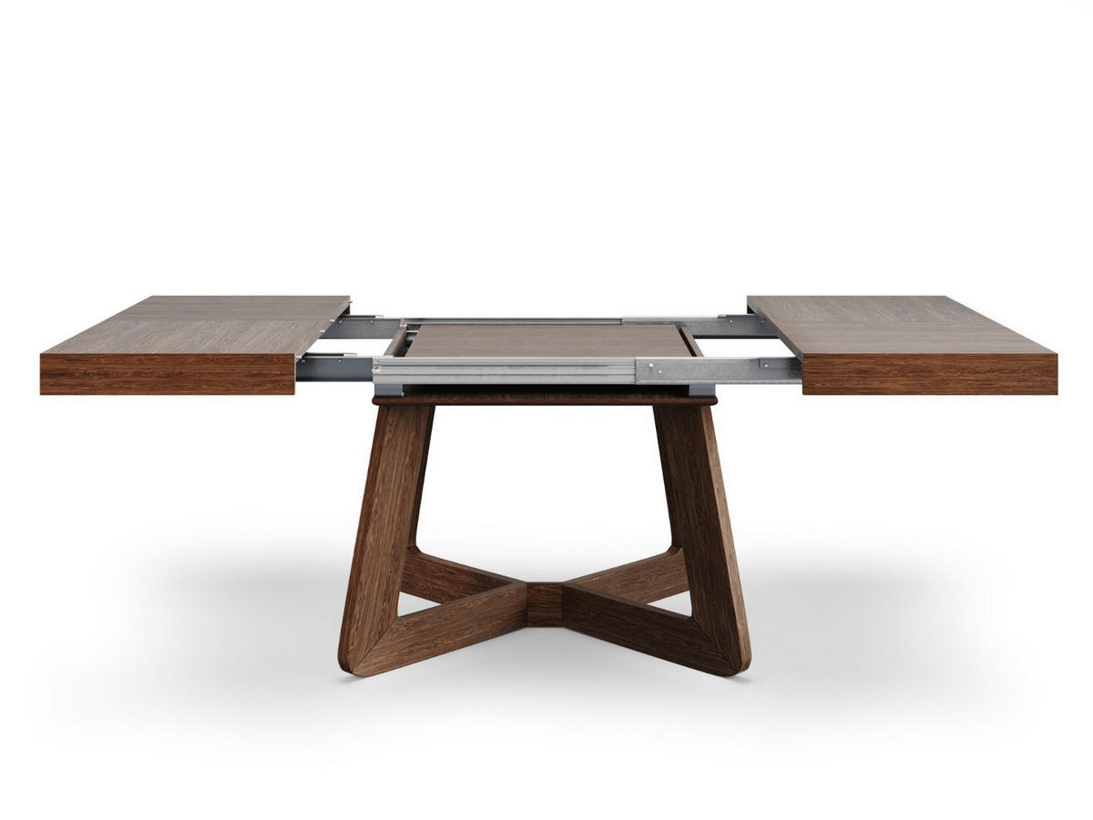 ESSTISCH PIAZZA Ausziehbar 130 - 230 / 130 x 76 cm - Braun, Holz (130/130/76cm) - MASSENO