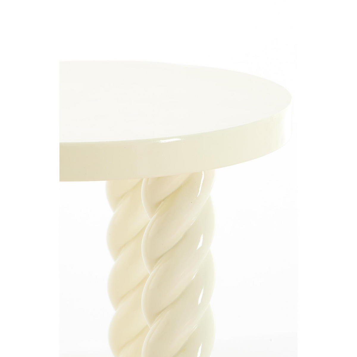 BEISTELLTISCH Vallejo Weiß 46/46/46 cm - Weiß, Kunststoff (46/46/46cm) - Light & Living