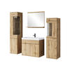 BADMÖBEL-SET Nairobi - Eiche Wotan, Holzwerkstoff (31/133/31cm) - MIRJAN24