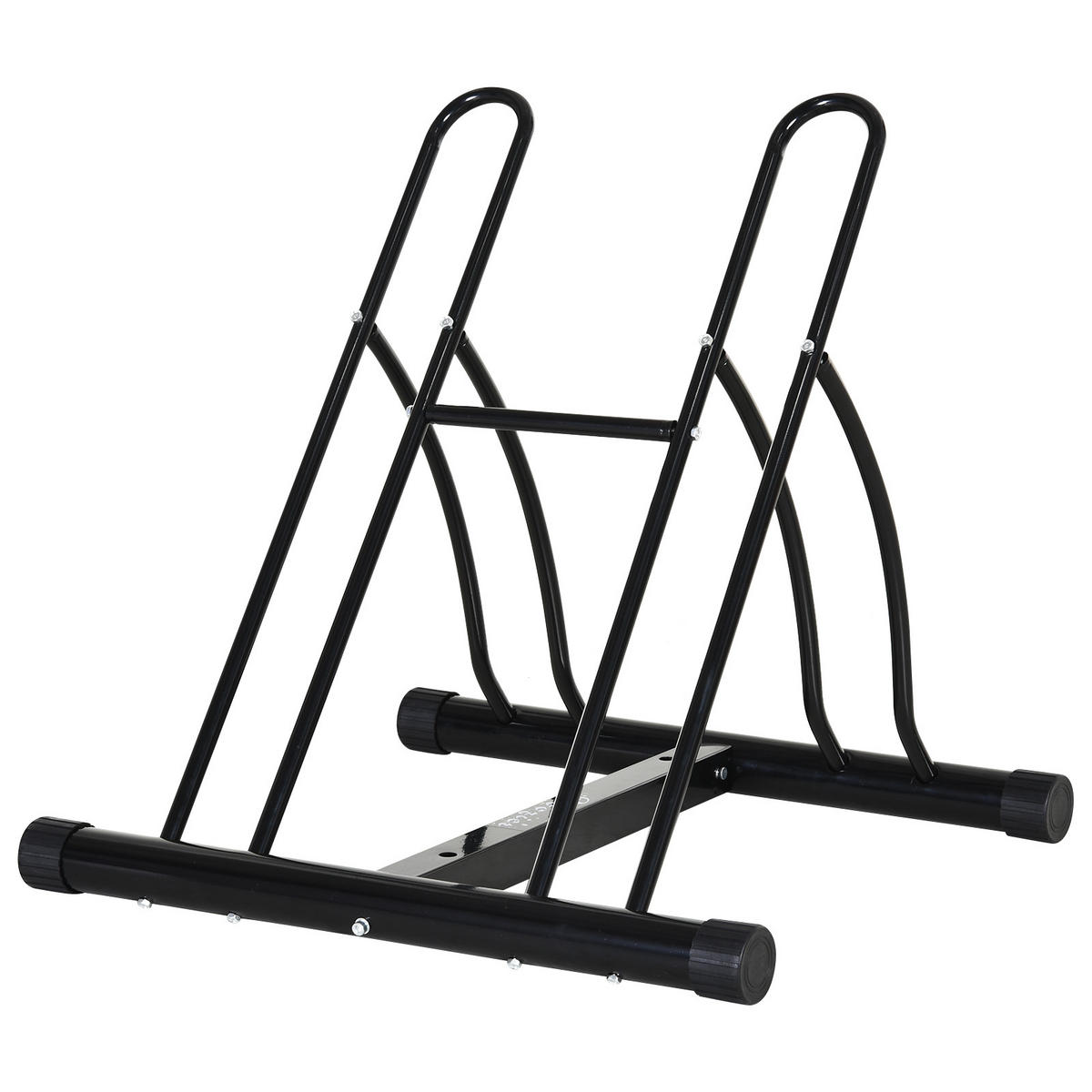 FAHRRADSTÄNDER, Metall, Schwarz, L60 × B54 × H57 cm - Schwarz, Metall (54/57/60cm) - HOMCOM