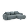 ECKSOFA Gaston Mit Schlaffunktion - Anthrazit, Holzwerkstoff/Textil (304/190cm) - Fun Möbel