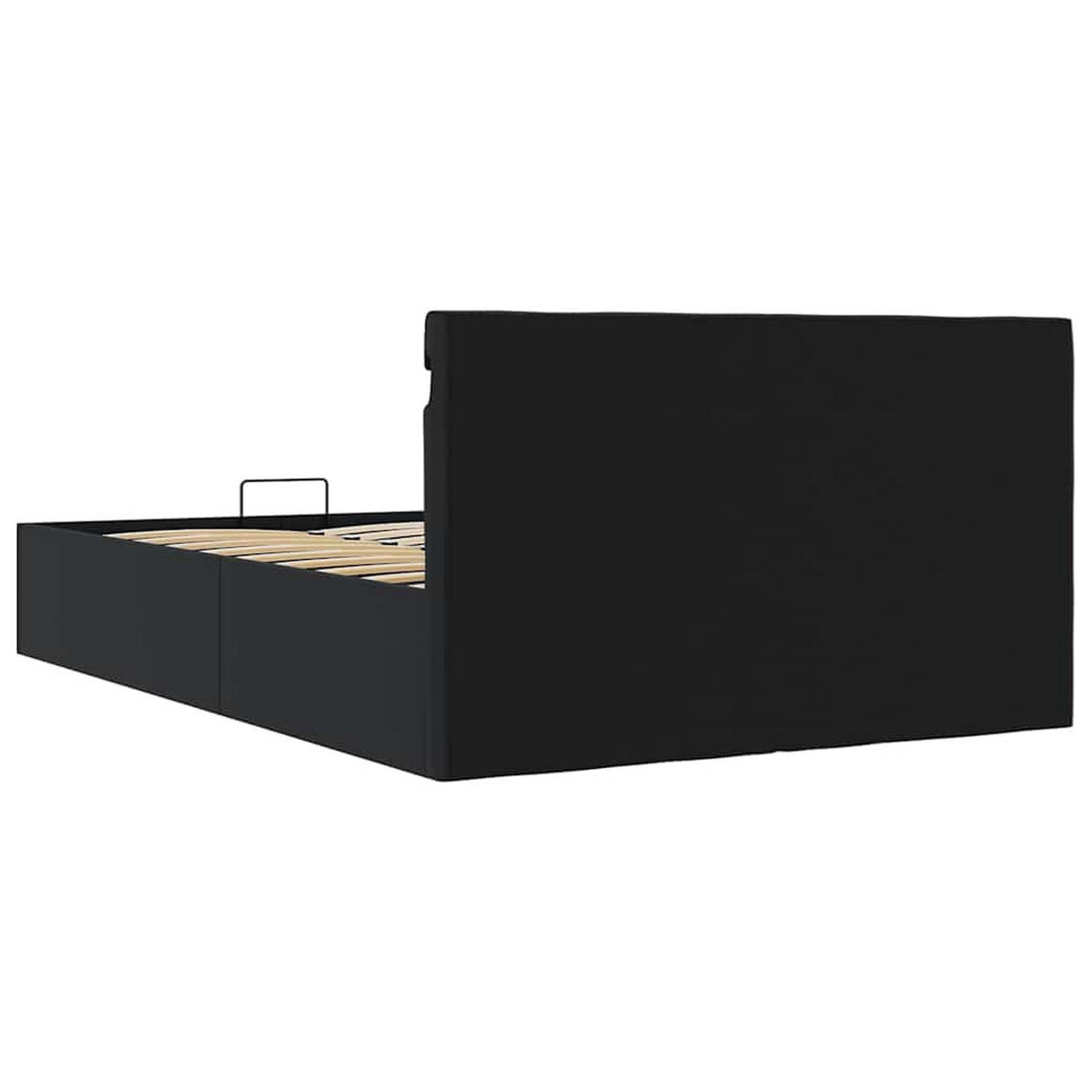 METALLBETT Jaramillo 147/212 cm - Schwarz, Metall (140/200cm) - Nettlife