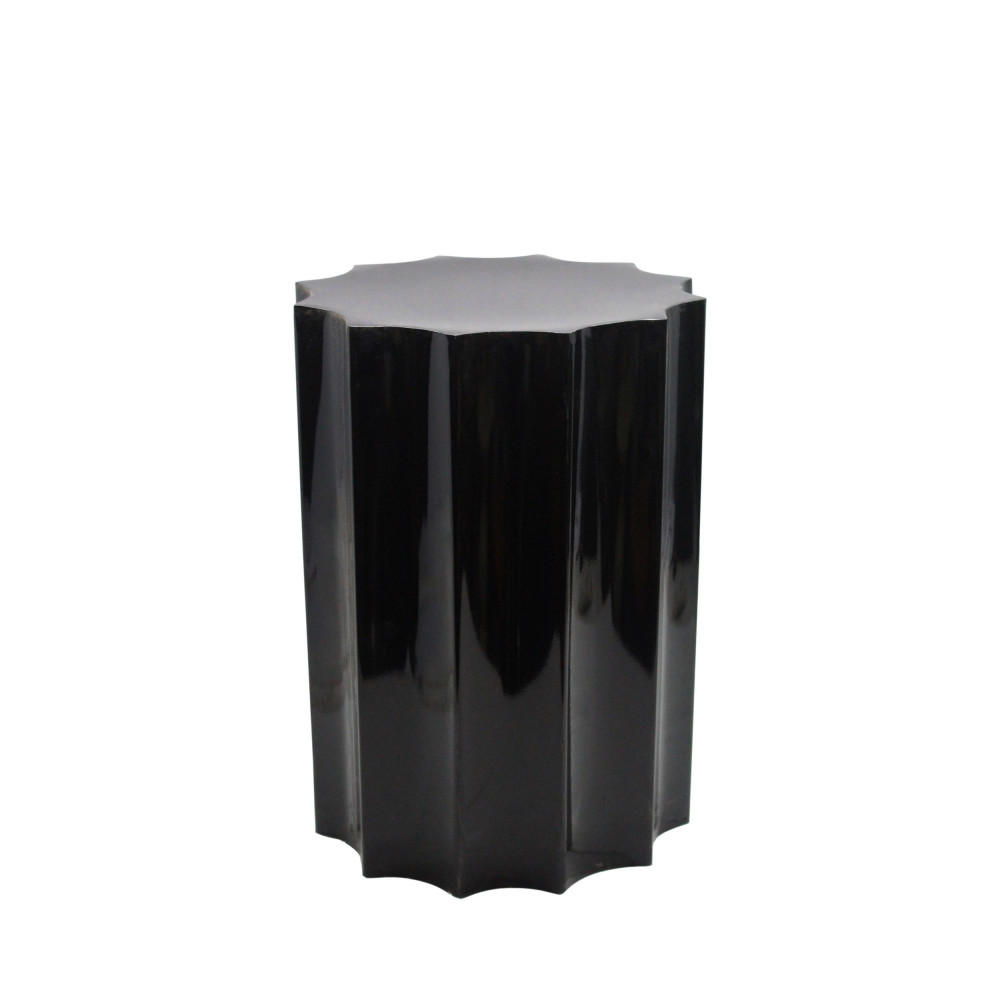 BEISTELLTISCH - Metall - Schwarz - Schwarz, Metall (34/34/46cm) - Drawer