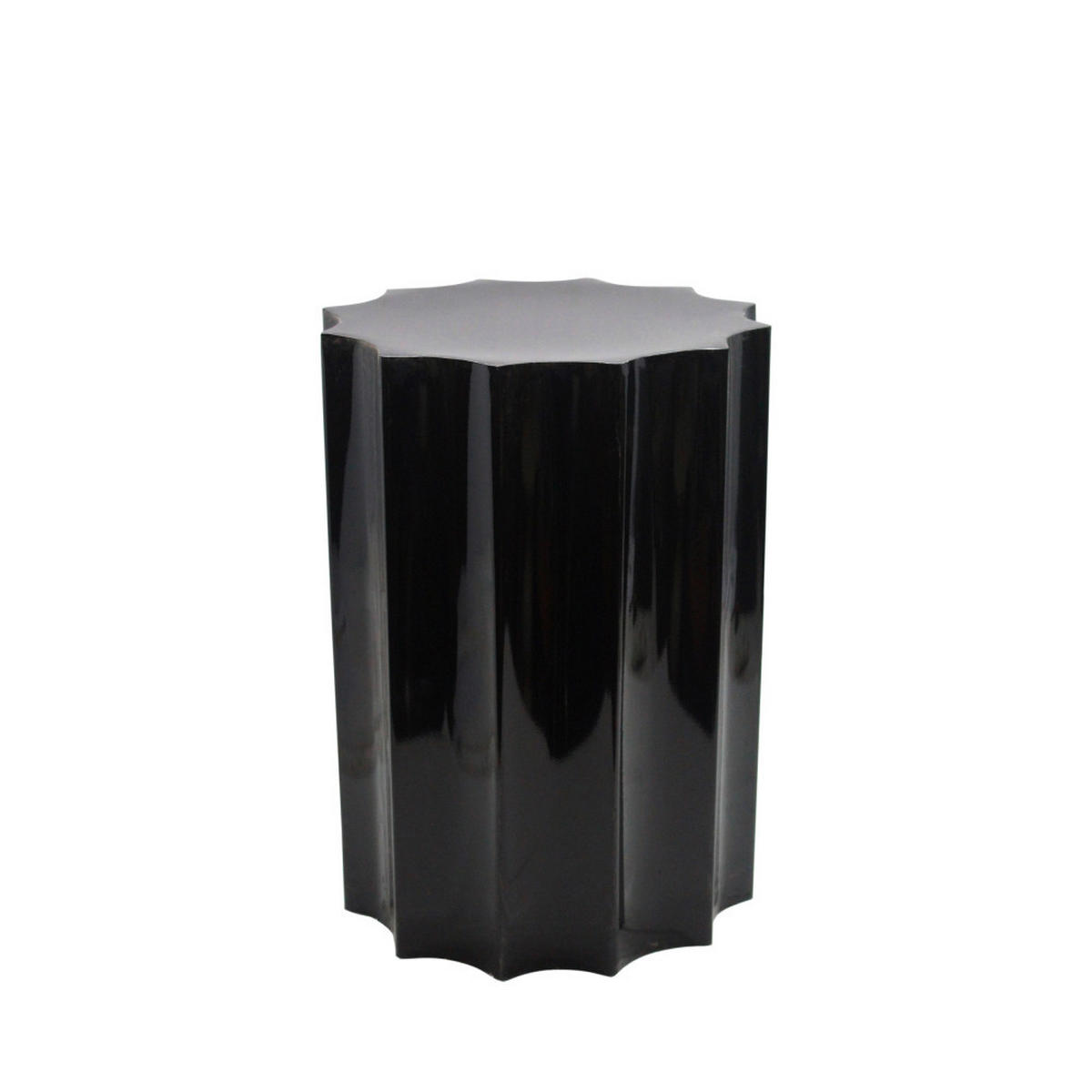 BEISTELLTISCH - Metall - Schwarz - Schwarz, Metall (34/34/46cm) - Drawer