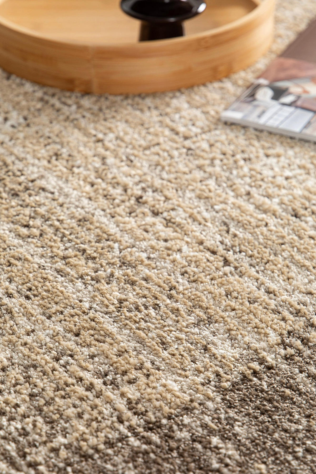 TEPPICH, Weicher Design beige - Beige, Textil (120/170cm) - AFK Living
