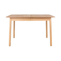 ESSTISCH Glimps Ausziehbarer 120/162x80 cm Natur - Naturfarben, Holz (120/80/76cm) - Zuiver