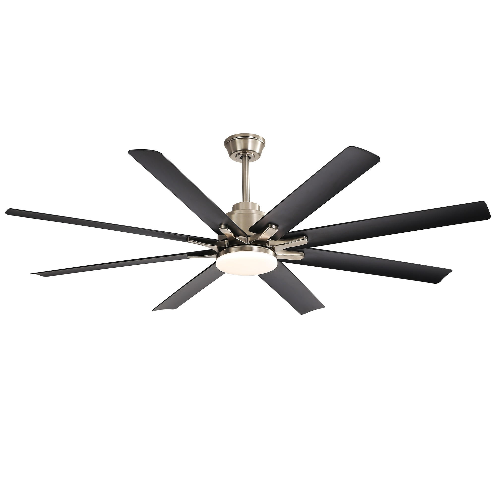 Casiva Deckenventilator Schwarz 132.08x26.8x132.08 cm