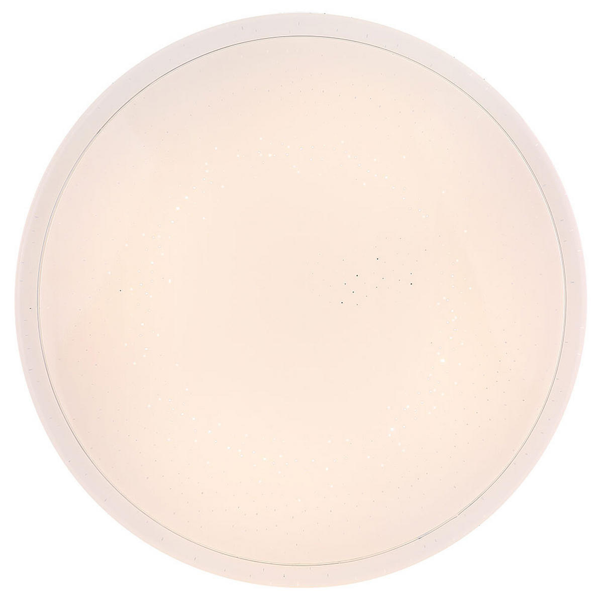 LED DECKENLEUCHTE Metall Weiß - Weiß, Metall (37.5/37.5/7.5cm) - Globo Lighting