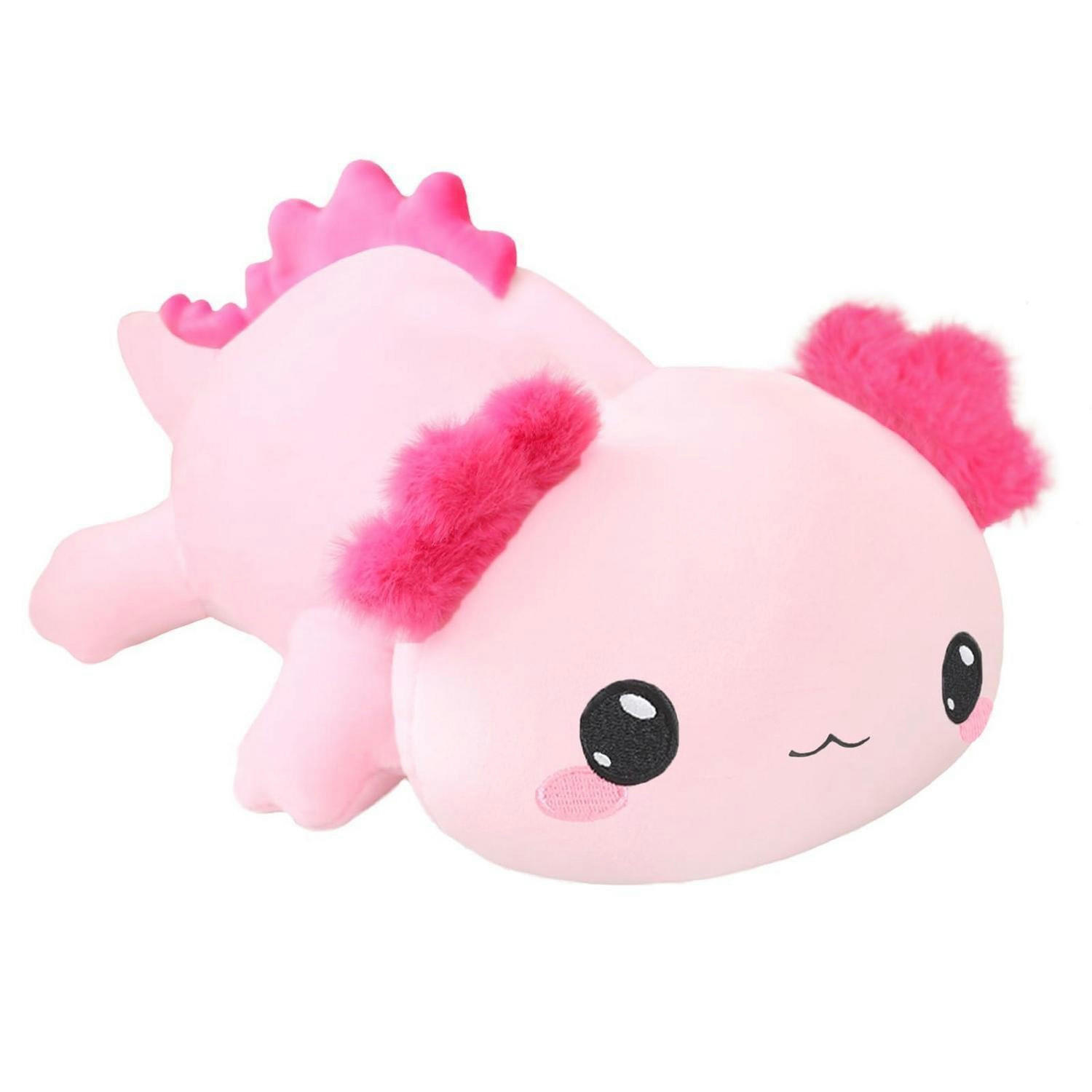 PLÜSCHTIER Axolotl 35 cm - Rosa, Textil (12.7/20.3cm)