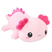 PLÜSCHTIER Axolotl 35 cm - Rosa, Textil (12.7/20.3cm)