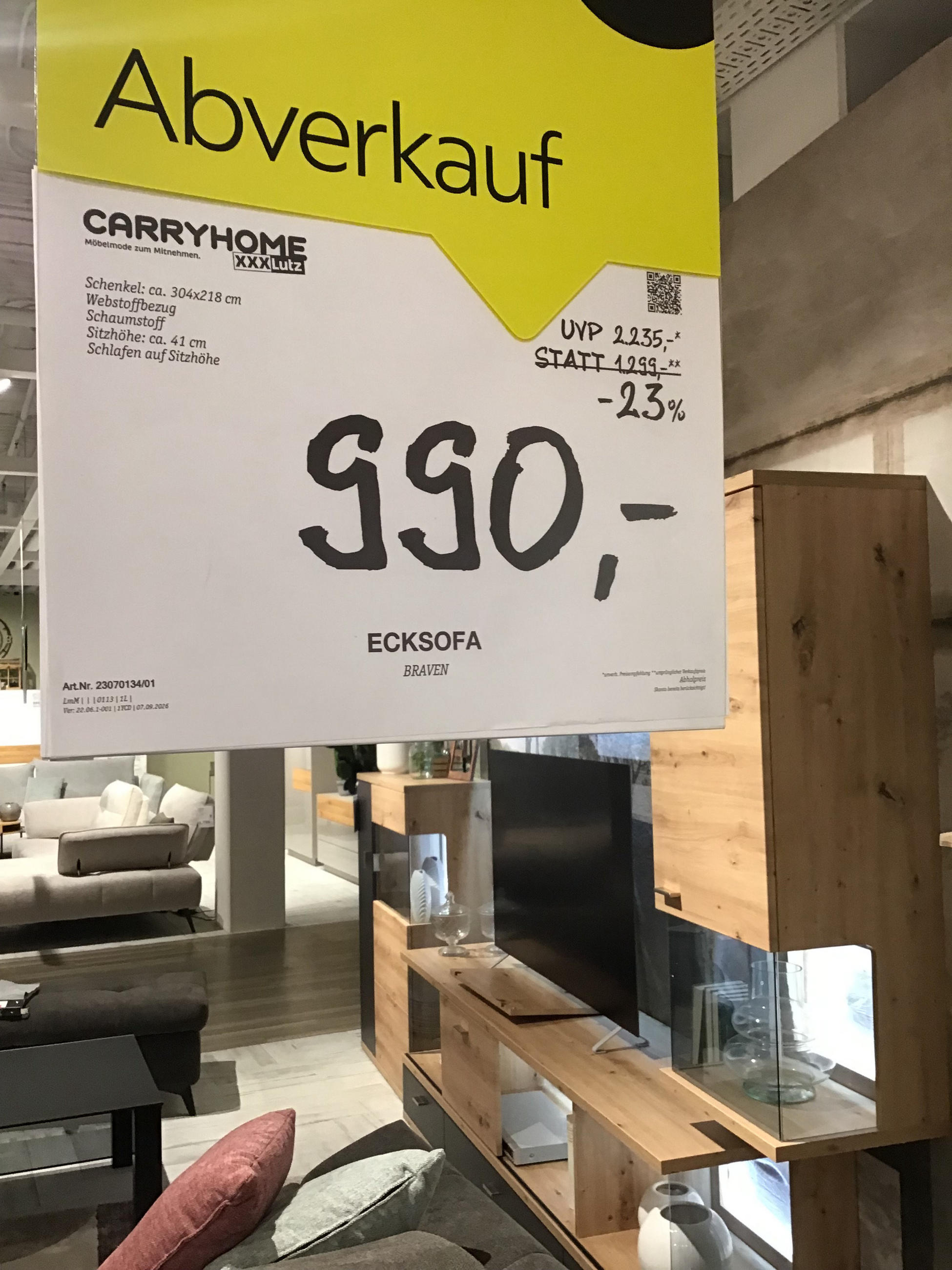 Ecksofa Braven - Carryhome