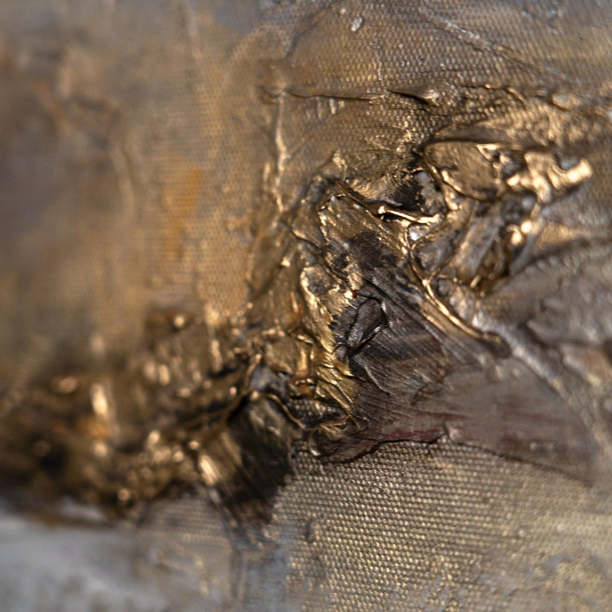 GEMÄLDE Sternenverbindung Schattenfugenrahmen Hellgrau 140x100 cm - Hellgrau, Holz (140/100cm) - YS-art gallery