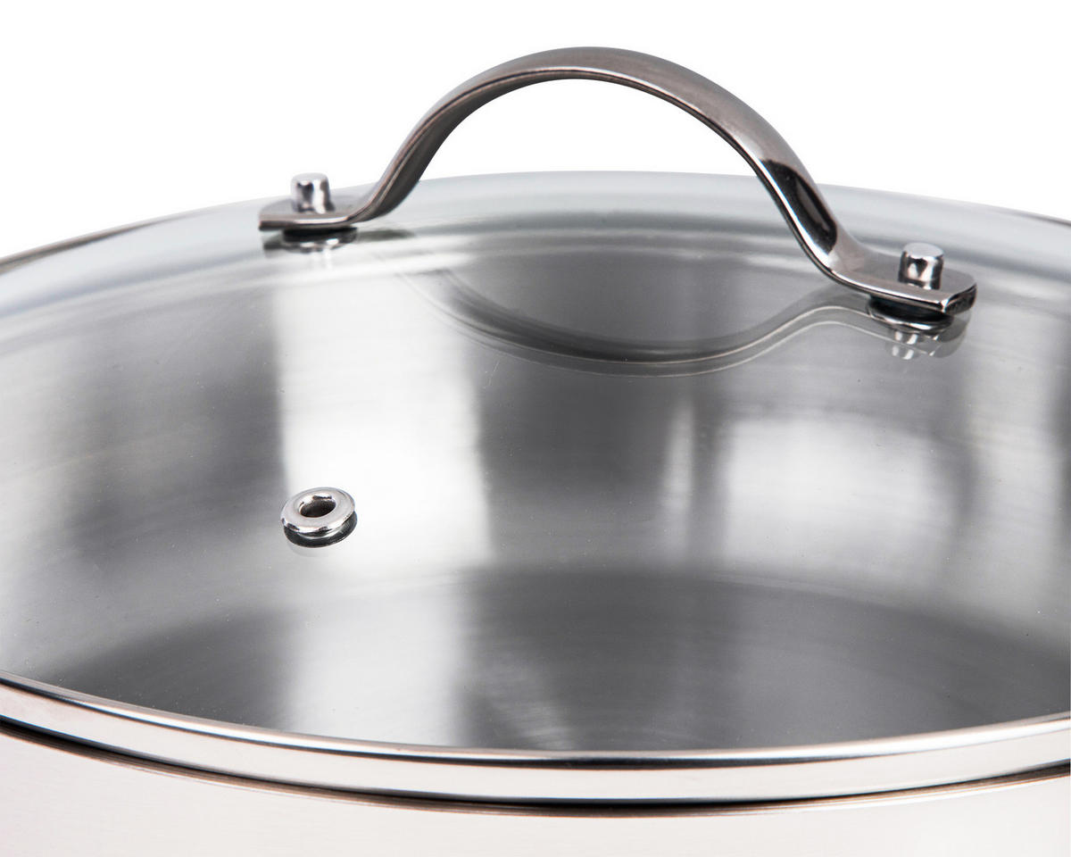 TOPFSET Jovita, Edelstahl, Induktion, 10-teilig - Silberfarben, Metall - Karcher