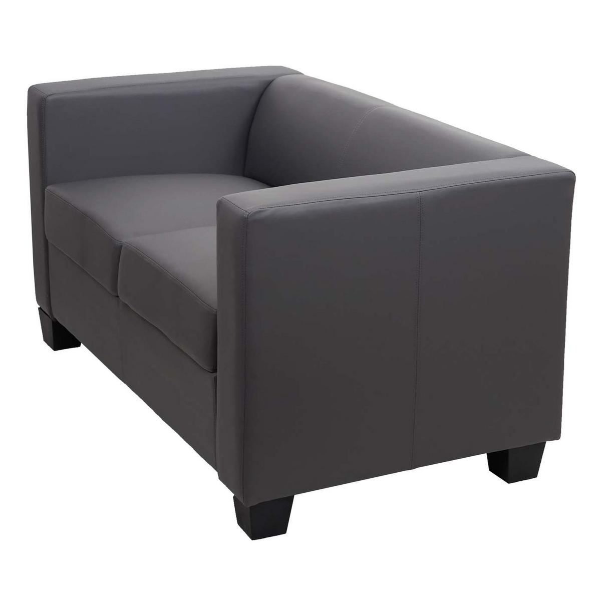 2-SITZER-SOFA Grau - Grau, Textil (137/70/75cm) - MCW