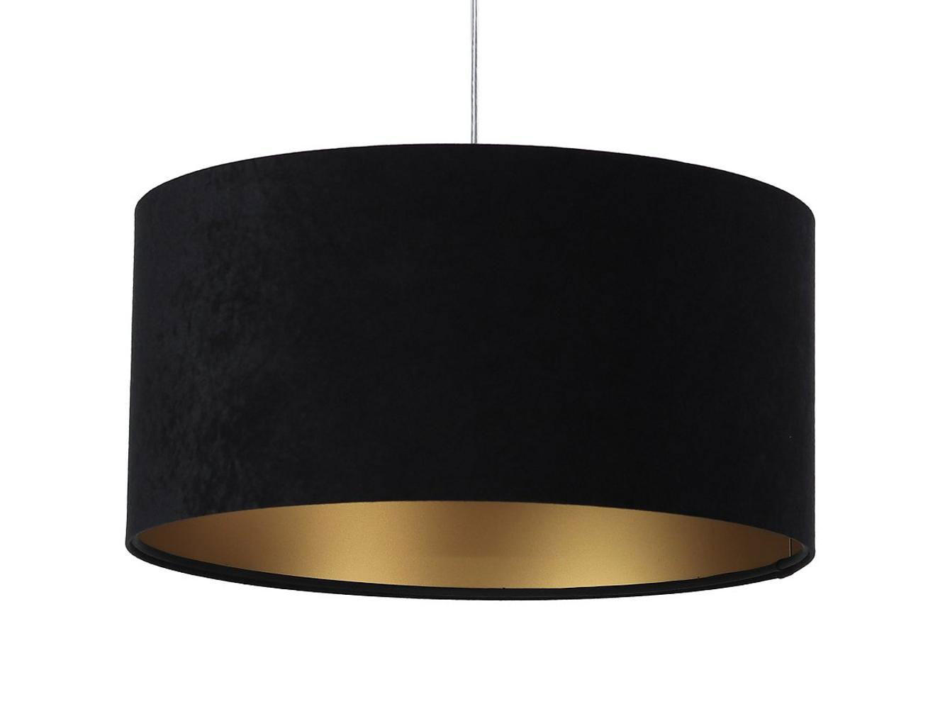 HÄNGELEUCHTE Gold 40/20 cm - Goldfarben/Schwarz, Kunststoff (40/0.6/20cm) - ONZENO