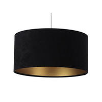 HÄNGELEUCHTE Gold 40/20 cm - Goldfarben/Schwarz, Kunststoff (40/0.6/20cm) - ONZENO