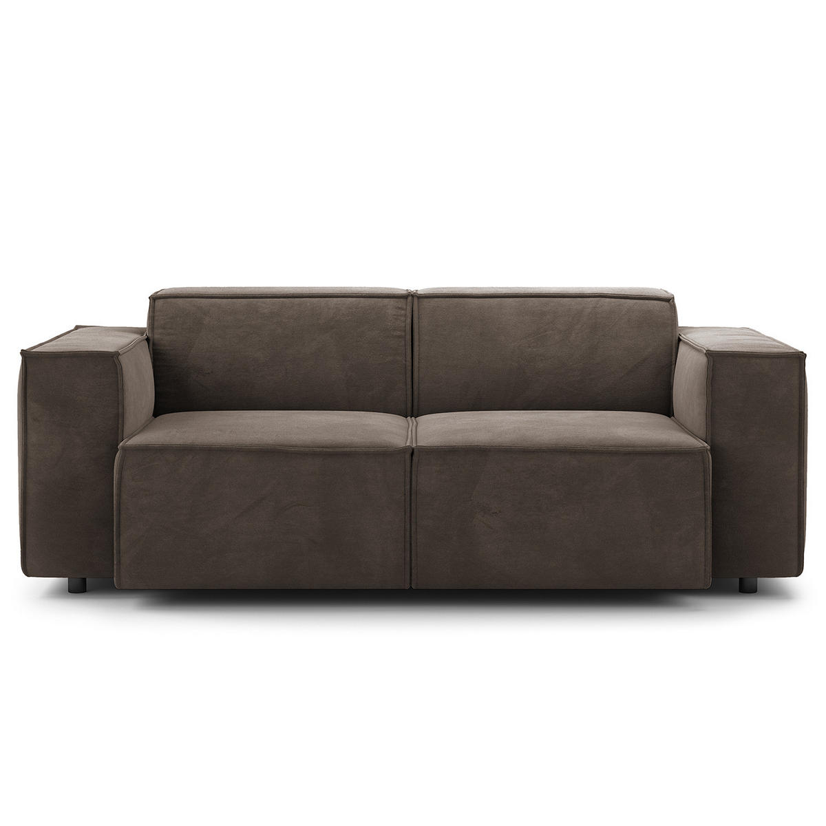 2-SITZER SOFA - Taupe, Textil (189/70/96cm) - home24