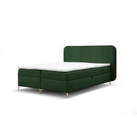 BOXBETT Alize - Grün, Holzwerkstoff/Textil (200/200cm) - Fun Möbel