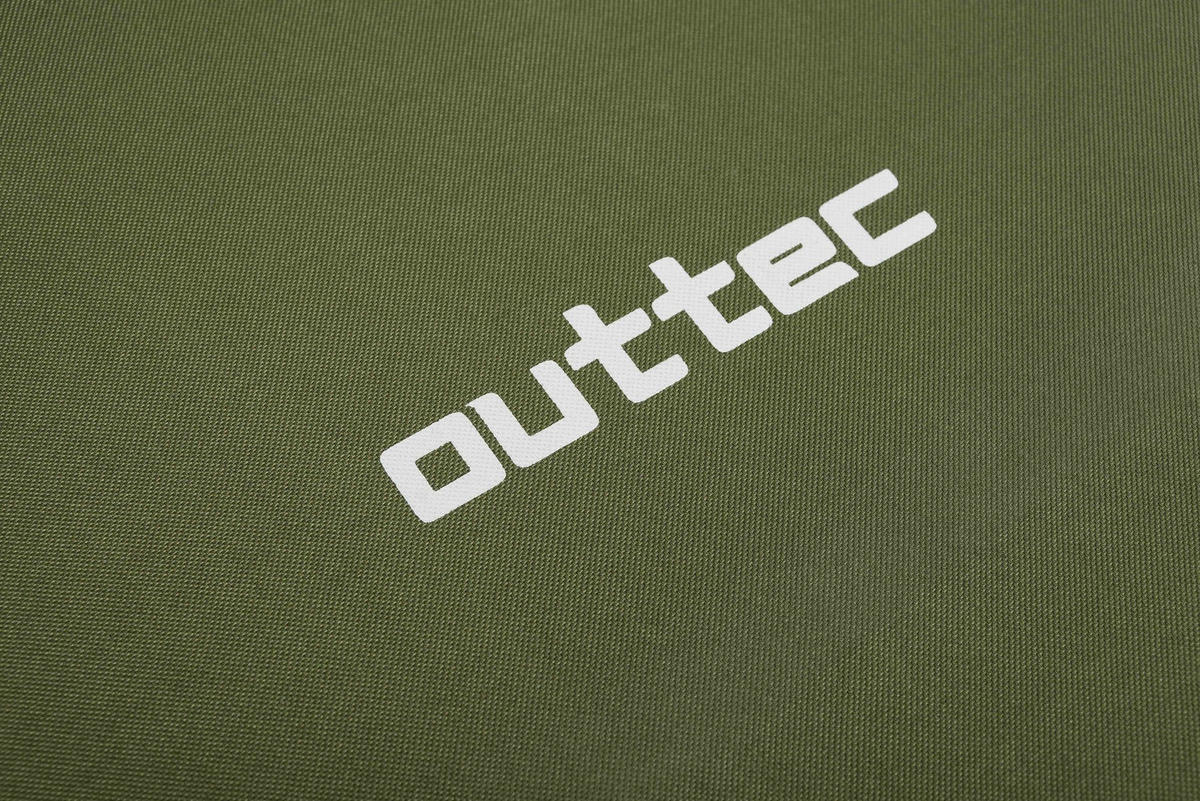 CAMPINGBETT 203/62/45 cm - Olivgrün, Metall (62/45/202cm) - Outtec