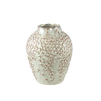 TOPF Avis Beige 24/24/30cm - Beige, Keramik (30cm) - PTMD Collection