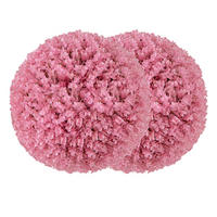 KUNSTPFLANZE Pink(2er-Set) - Pink, Kunststoff (44cm) - COSTWAY