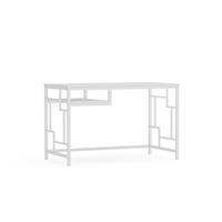 COMPUTERTISCH Victory Weiss - Weiß, Holzwerkstoff (120/60/75cm) - Decorotika