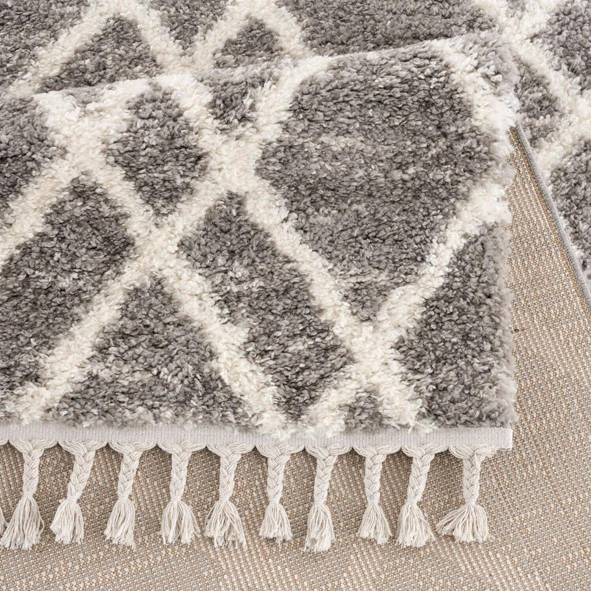HOCHFLOR-TEPPICH Pulpy 540 Taupe 200x290 cm - Grau, Textil (200/290cm) - carpet city