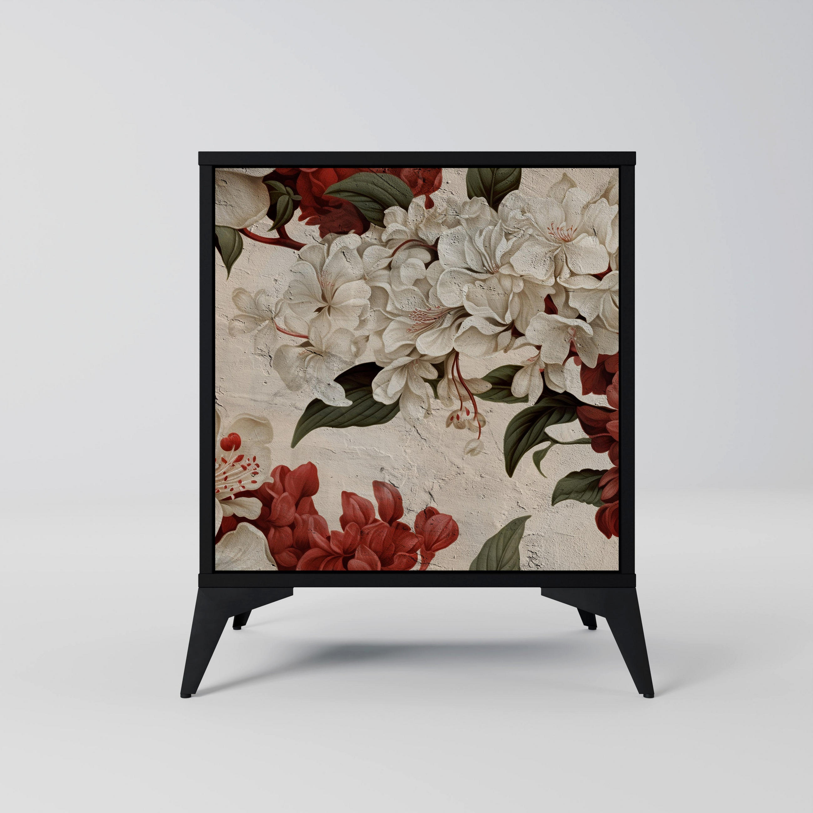 SpaceRebels Sideboard Schwarz 57.5x70.5x42 cm