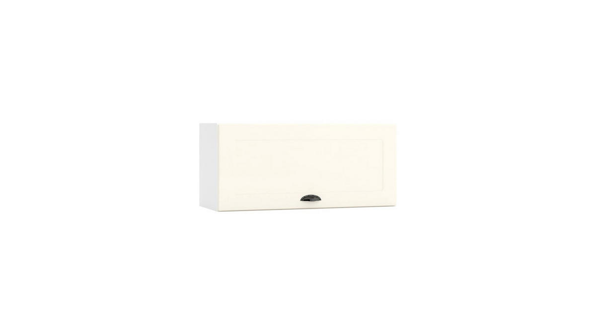HÄNGESCHRANK W80OKGR ( S1500/110 ) – ADELE – Praktische Aufbewahrungsidee – Weiß / Matt - Weiß, Holzwerkstoff (80/36/30cm) - ROYAL24_MARKT