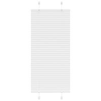 PLISSEE 65/100 cm Stoffbreite 64,4 cm aus Polyester Weiß - Weiß, Textil (65/100cm) - vidaXL