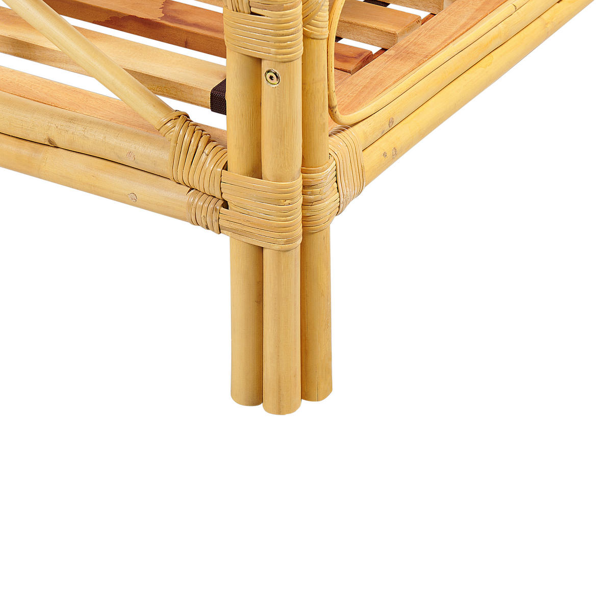 DOPPELBETT 140/200cm Heller Holzfarbton Domeyrot - Hellbraun, Naturmaterialien (140/200cm) - Beliani