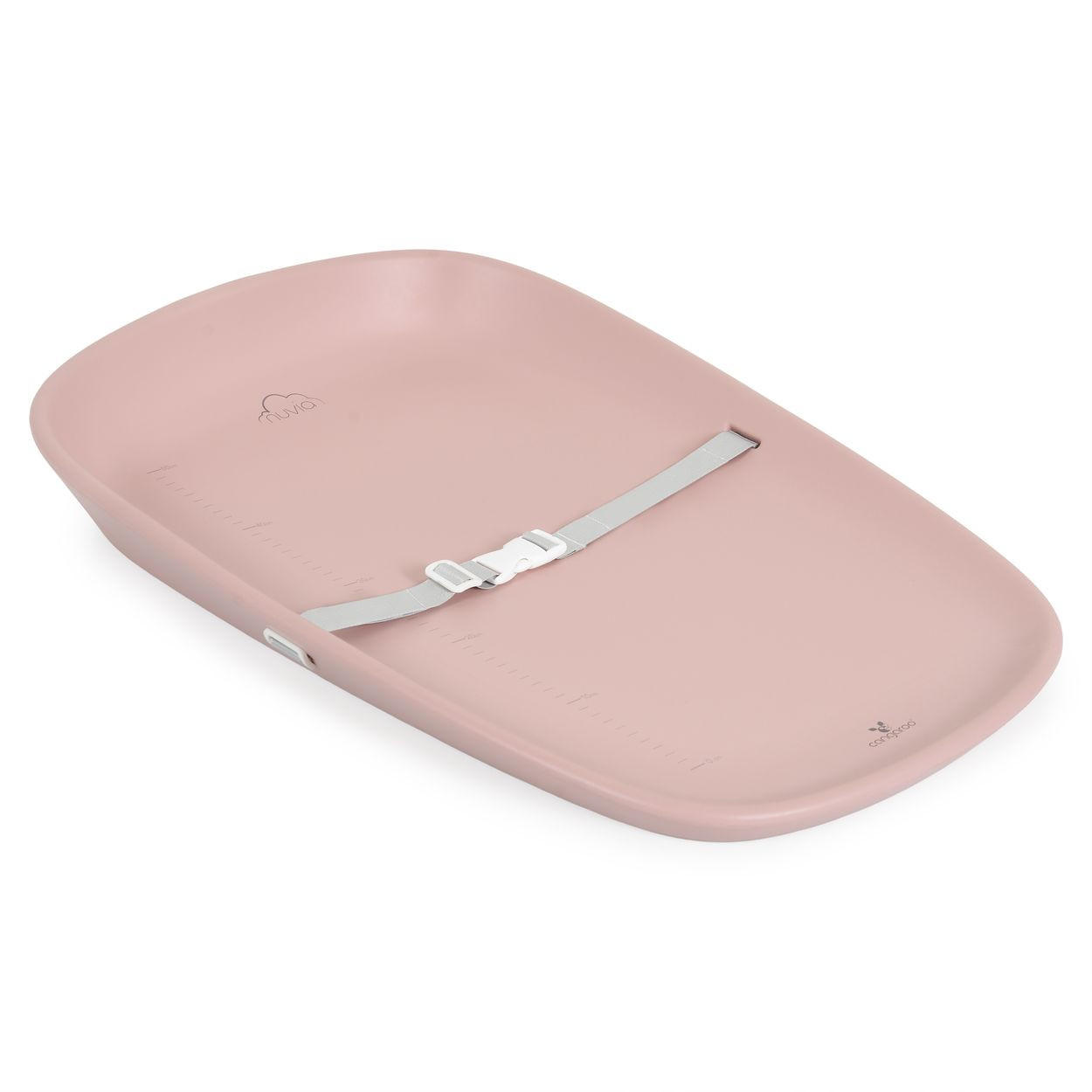 WICKELAUFLAGE Nuvia rosa tragbar, Messskala, EVA-Material, Rückenlehne, Sicherheitsgurt - Rosa, Kunststoff (44/69cm) - Cangaroo