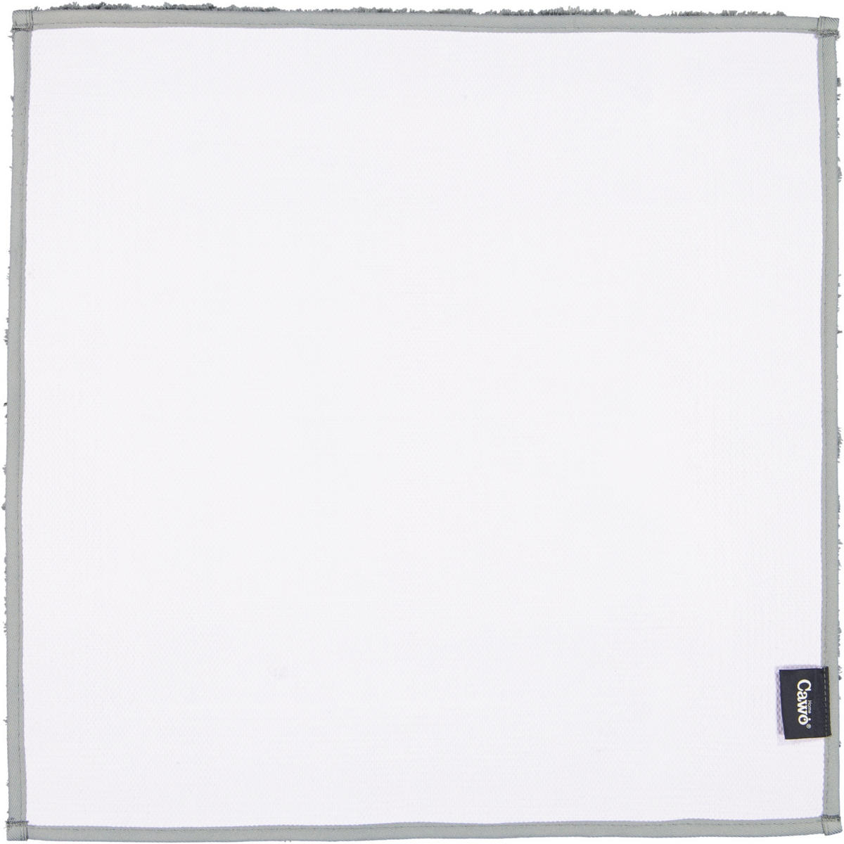 BADTEPPICHE LUXURY HOME TWO-TONE 590 SCHIEFER - 77 - Grau, Textil (60/60cm) - Cawö