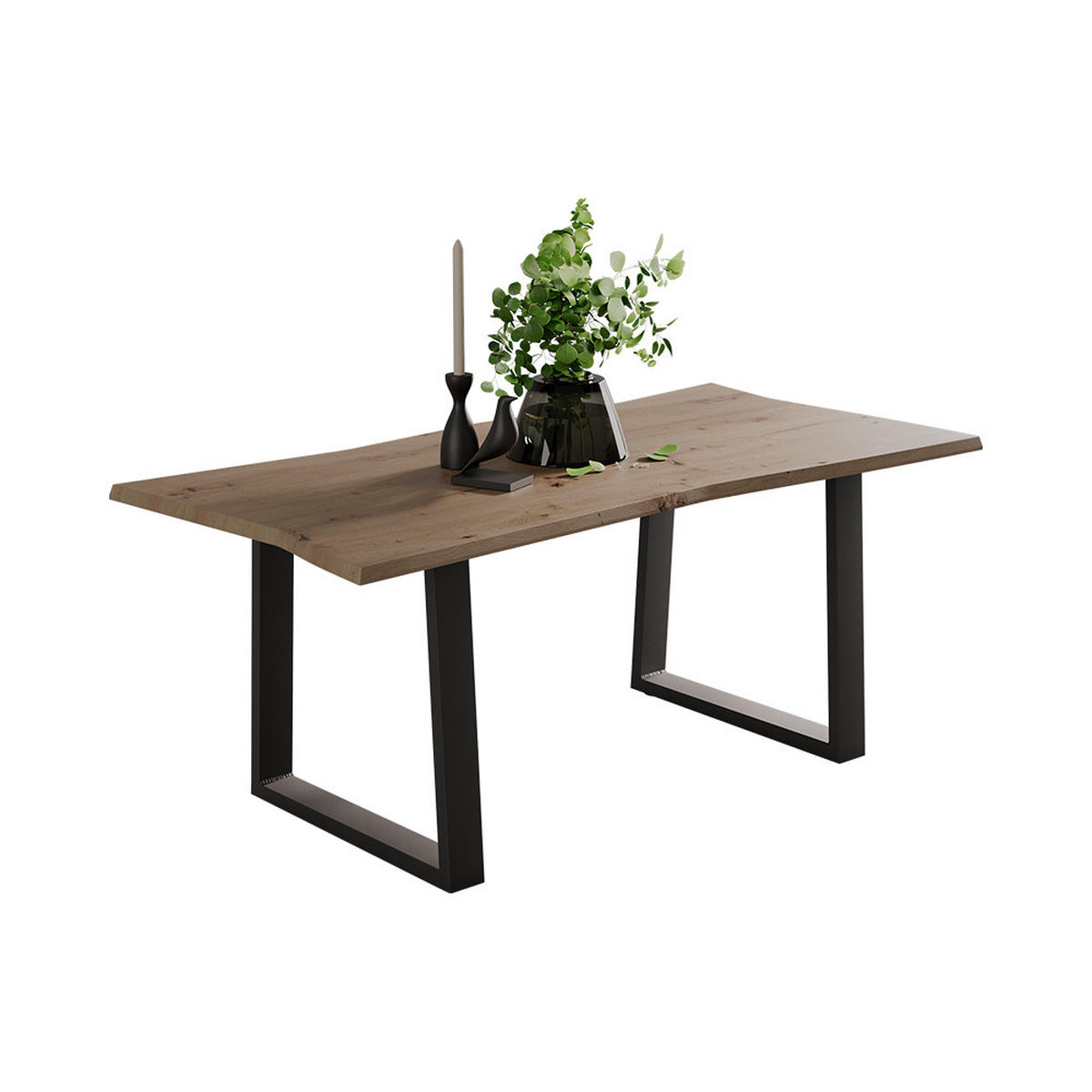 COUCHTISCH Yan Artisan 100 x 50 cm - Hellgrau, Holzwerkstoff (50/100/40cm) - Vicco