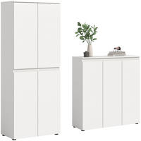 UNIVERSALSCHRANK Scarpa weiß 140/175/37 cm - Weiß, Holzwerkstoff (140/175/37cm) - Xonox