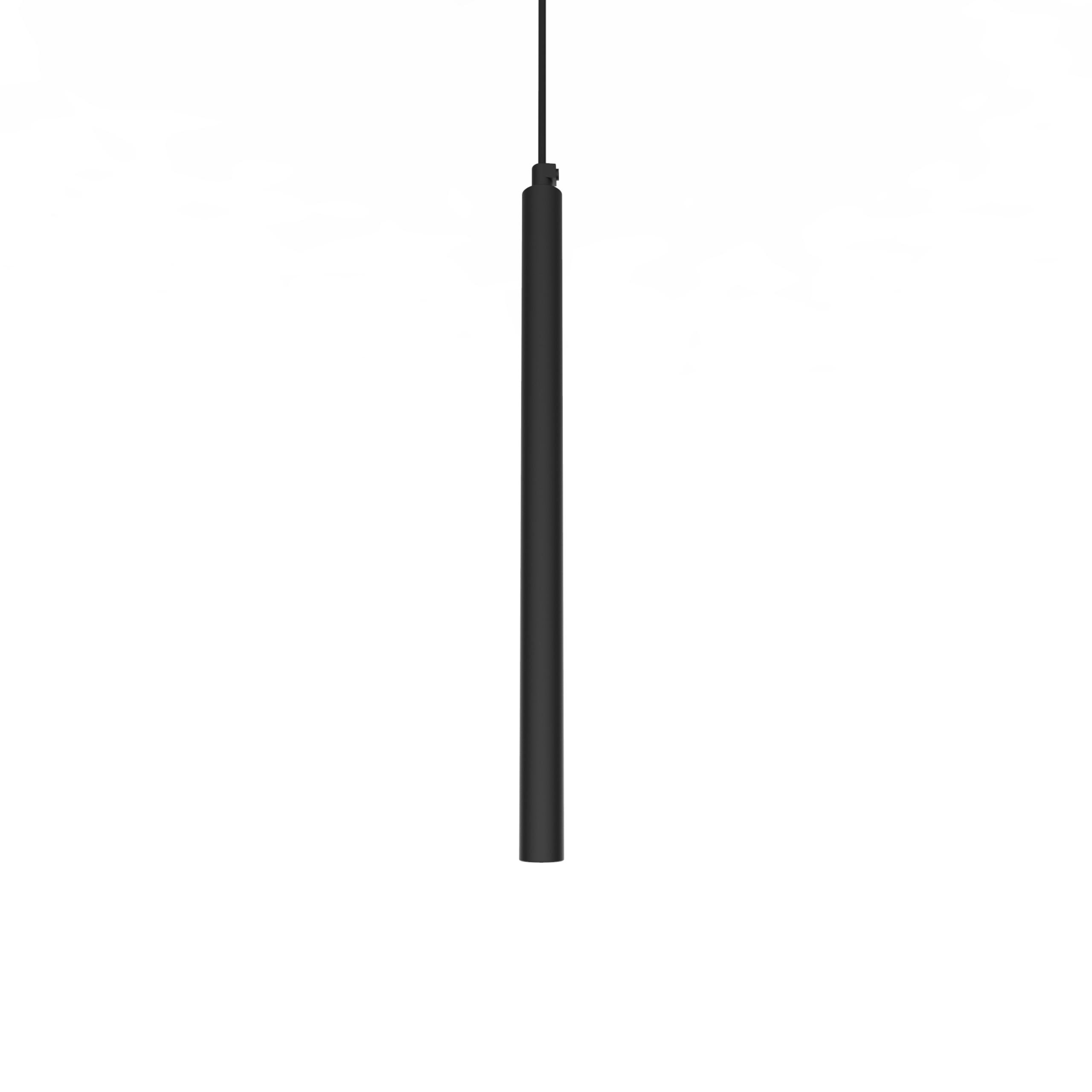 Lumicom Led-Hängeleuchte Schwarz 2.5x40x2.5 cm