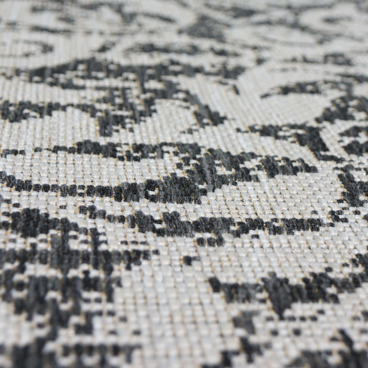 OUTDOORTEPPICH 80/150 cm Coco 202 - Grau, Kunststoff (80/150cm) - Paco Home
