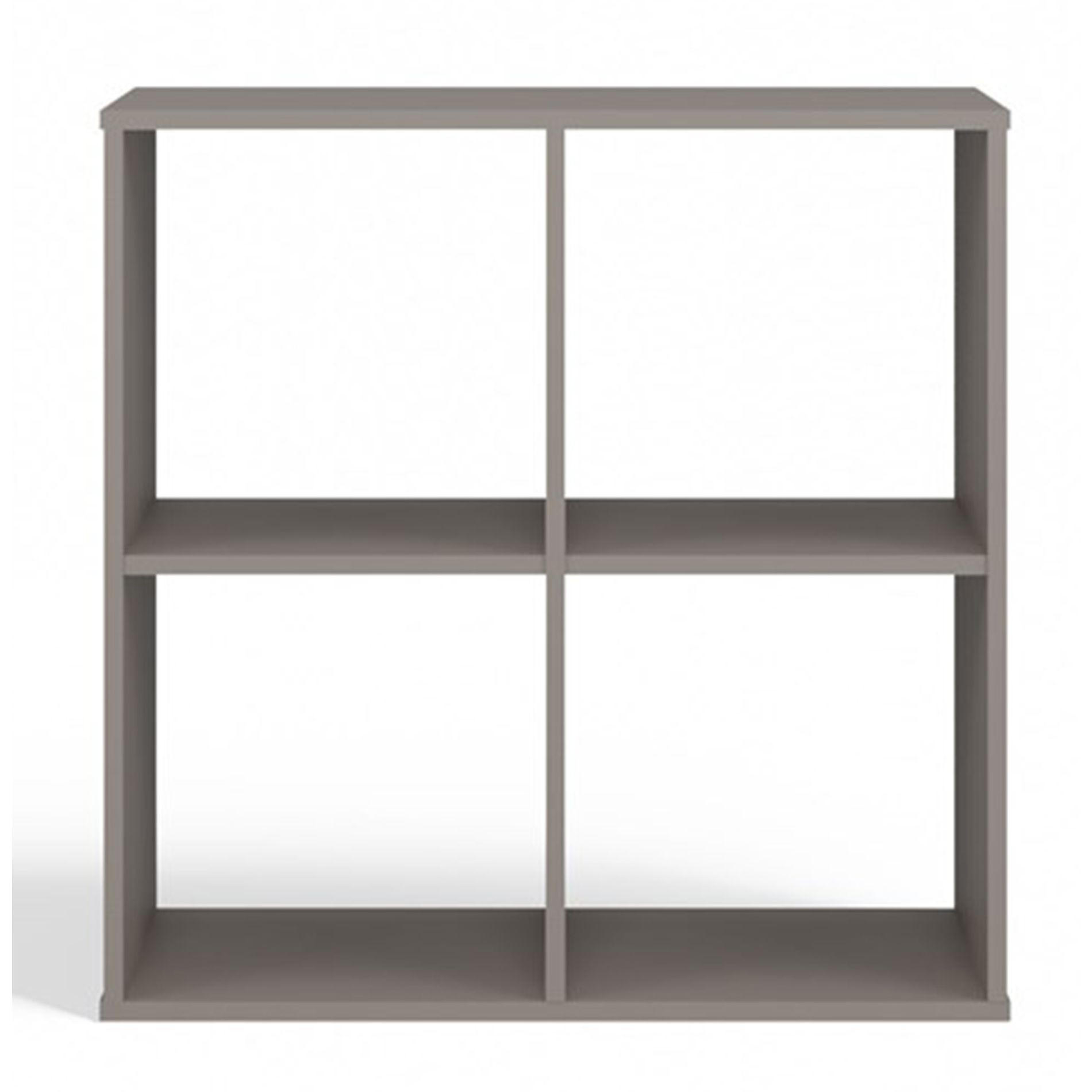 STANDREGAL Malax Grau 74 cm - Grau, Holzwerkstoff (74/75/30cm) - Selsey