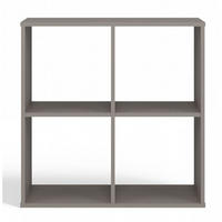 STANDREGAL Malax Grau 74 cm - Grau, Holzwerkstoff (74/75/30cm) - Selsey