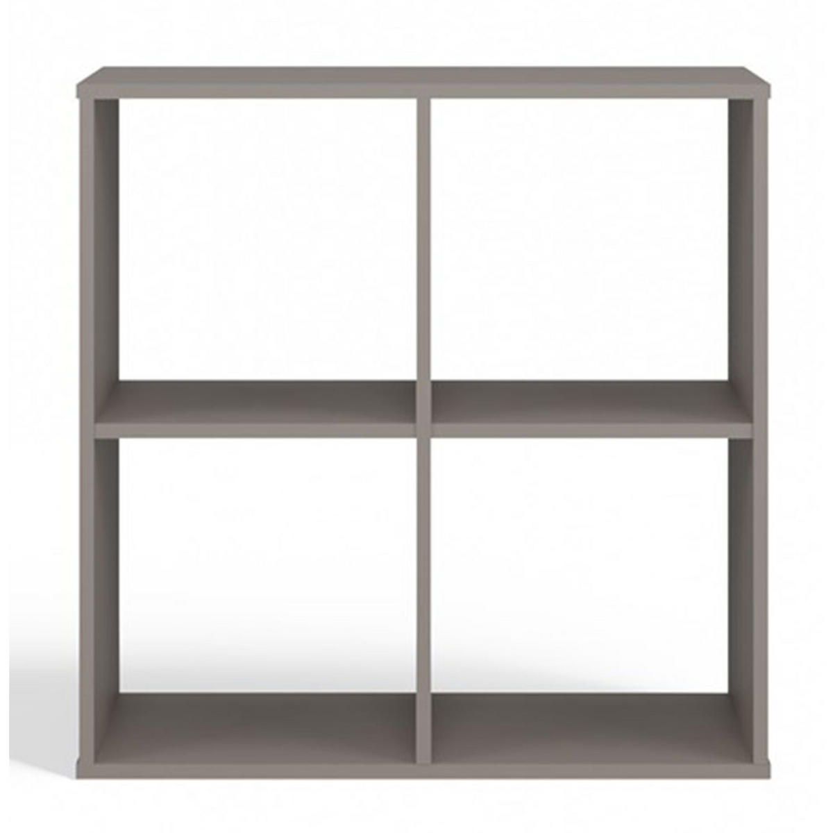 STANDREGAL Malax Grau 74 cm - Grau, Holzwerkstoff (74/75/30cm) - Selsey