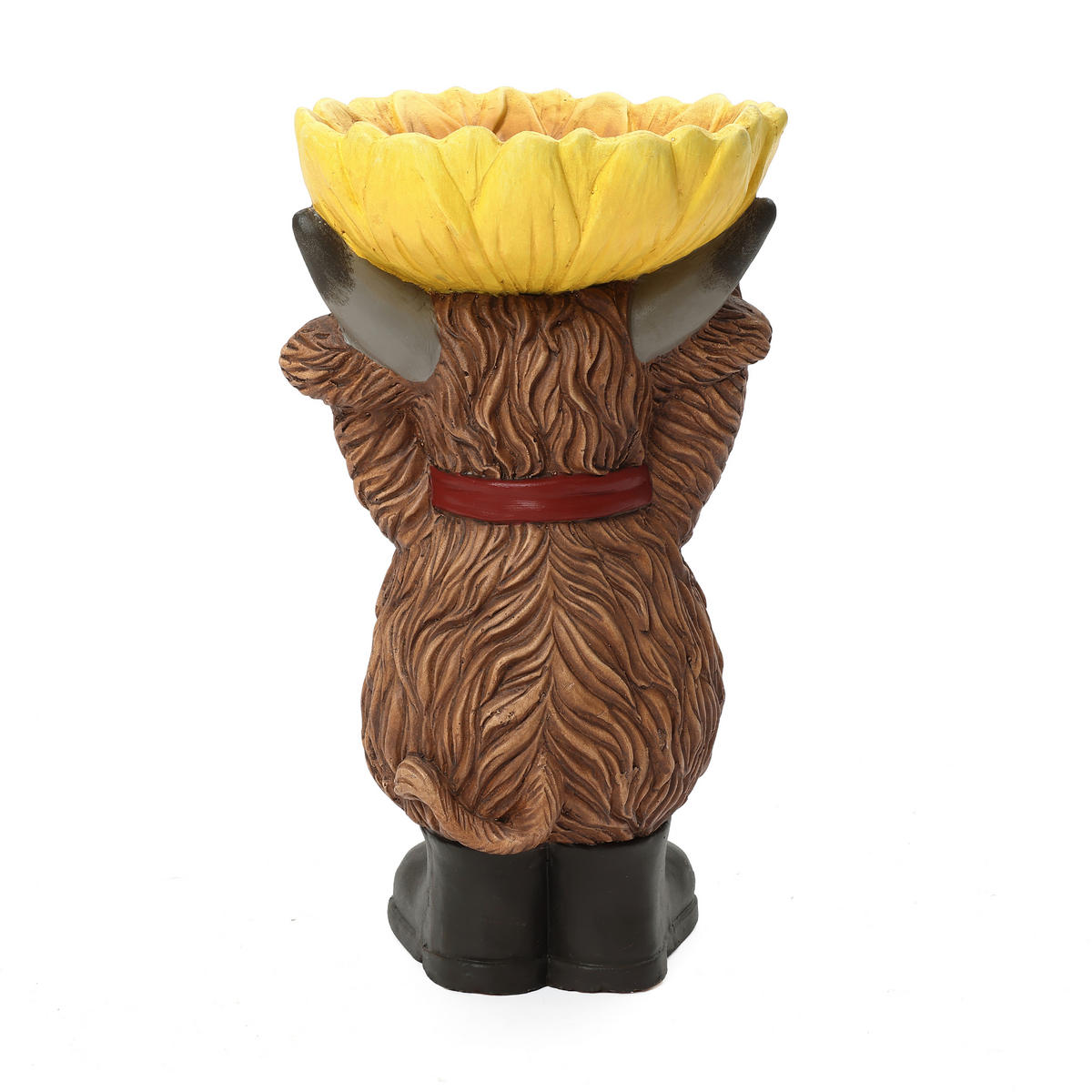 50CM H Hochland-Vogel-Futter- und Trinkautomat für den Außenbereich, aus MGO-Material, geeignet für Garten, Veranda und Hof - Multicolor, Kunststoff (28/50/28cm) - Hometopia