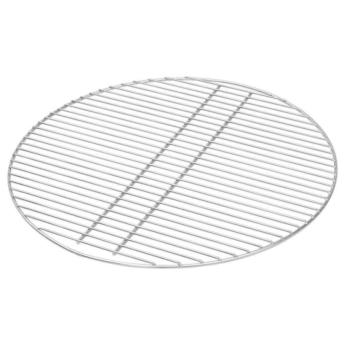 GRILLROST Silber 57/57 Cm Edelstahl - Silberfarben, Metall (57/57cm) - vidaXL