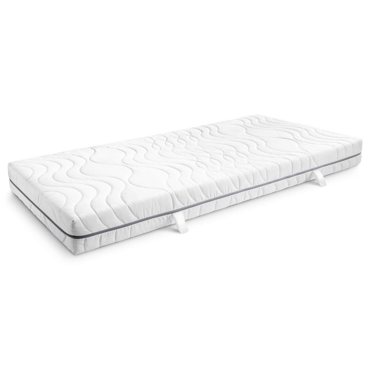 VISCOMATRATZE Smart 80x200 cm - Weiß, Textil (80/200cm) - Sleezzz