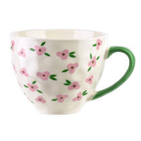 BECHER Florella Rosa 11x15x9 cm Porzellan - Rosa, Keramik (0.4L) - Mondex