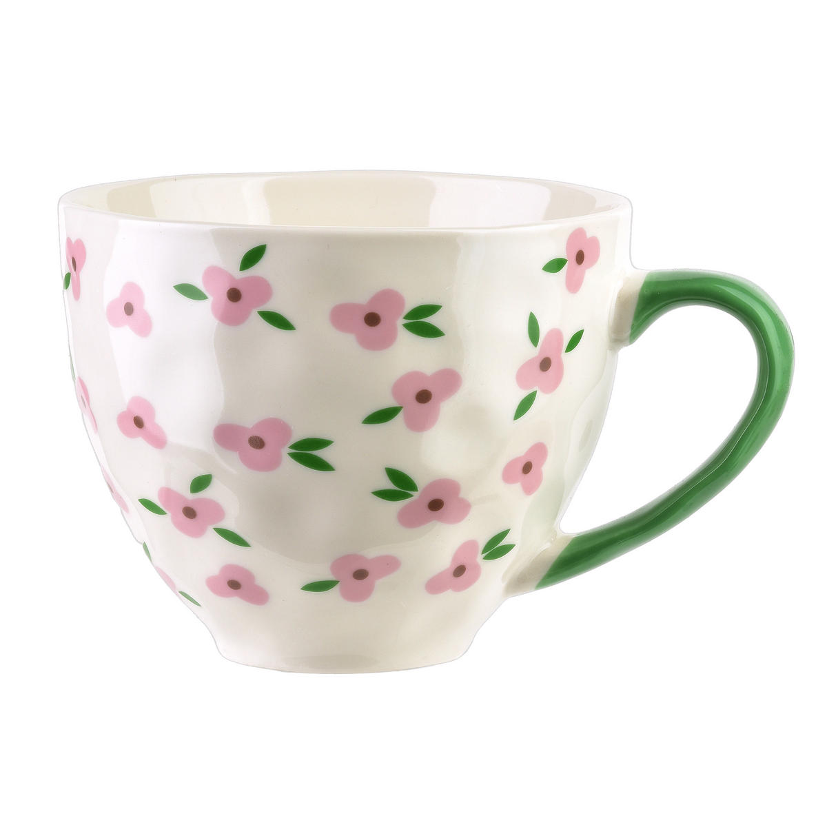 BECHER Florella Rosa 11x15x9 cm Porzellan - Rosa, Keramik (0.4L) - Mondex
