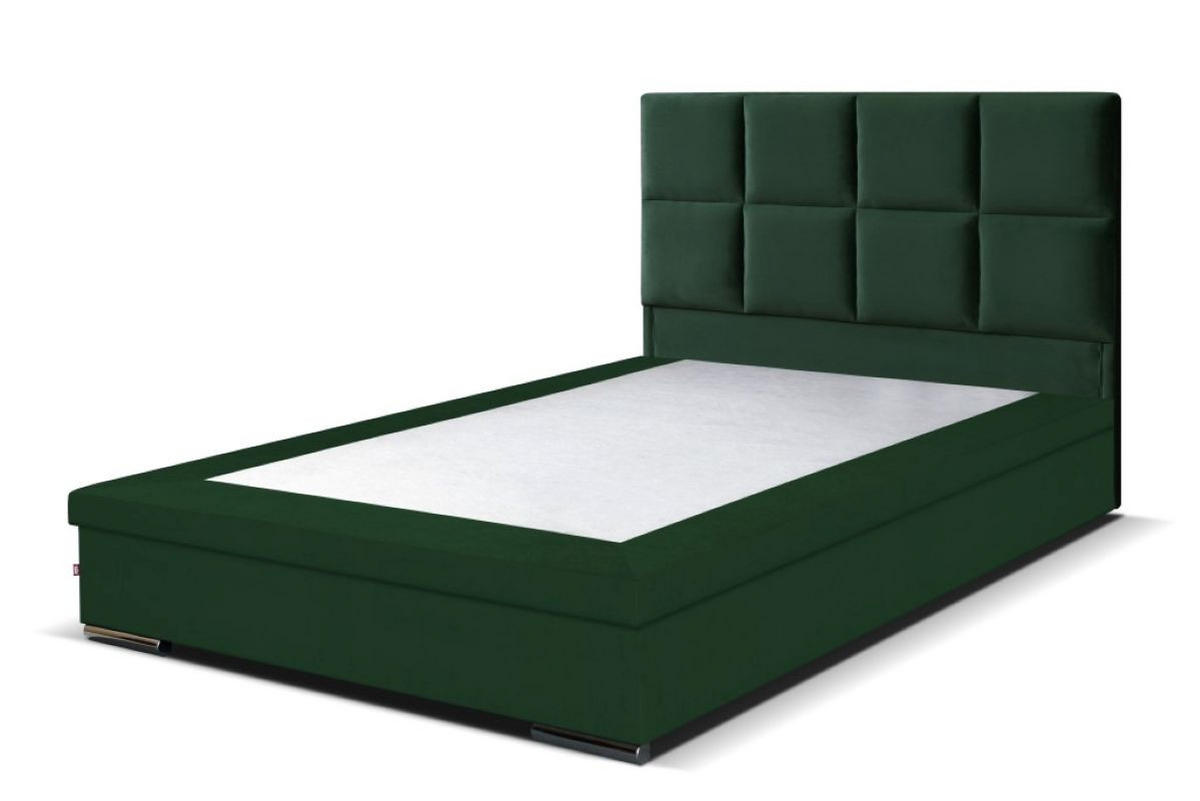 BOXBETT Sizilien 160x200 cm mit Bettkasten, grün - Grün, Kunststoff (160/200cm) - Margaret Hadas24