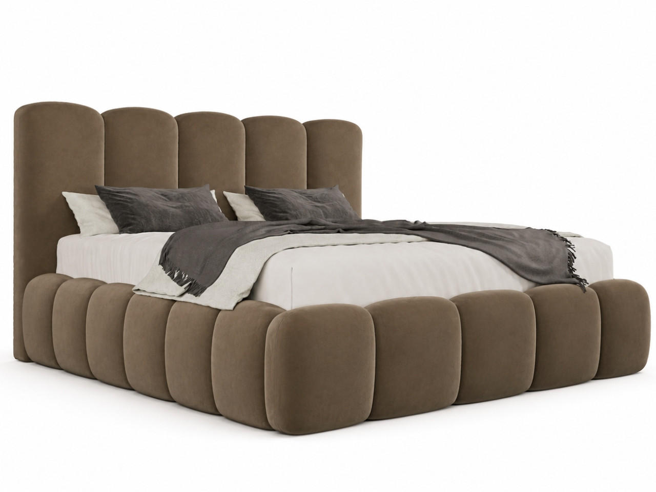 Emlar Home Polsterbett Braun 120x200 cm