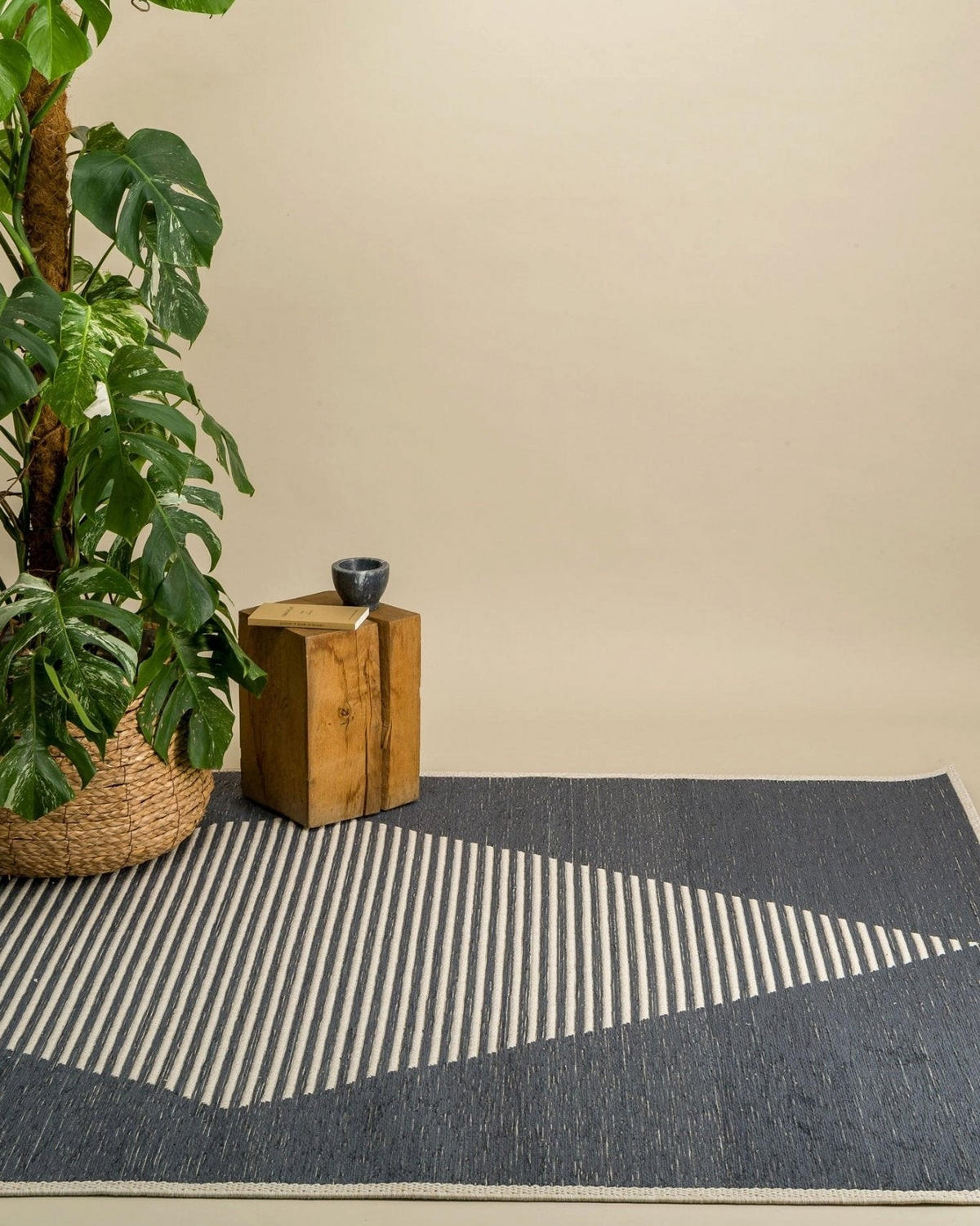 TEPPICH Design für Innen und Außen blau - Blau, Textil (191/290cm) - AFK Living